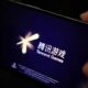 © Reuters. FILE PHOTO: The Tencent Games logo is seen on its game on a mobile phone in this illustration picture taken March 19, 2024. REUTERS/Tingshu Wang/Illustration/File Photo