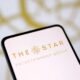 © Reuters. FILE PHOTO: Star Entertainment logo is seen in this illustration taken, April 23, 2024. REUTERS/Dado Ruvic/Illustration/File Photo