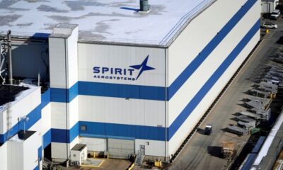 © Reuters. FILE PHOTO: The headquarters of Spirit AeroSystems Holdings Inc, is seen in Wichita, Kansas, U.S. December 17, 2019. REUTERS/Nick Oxford/File Photo