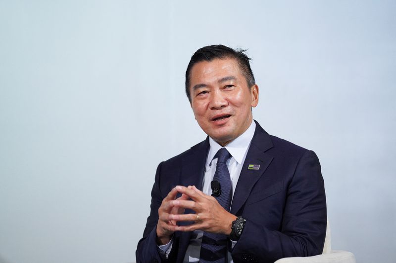 © Reuters. Singapore Exchange CEO Loh Boon Chye speaks at the Reuters NEXT conference in Singapore July 9, 2024. REUTERS/Ore Huiying