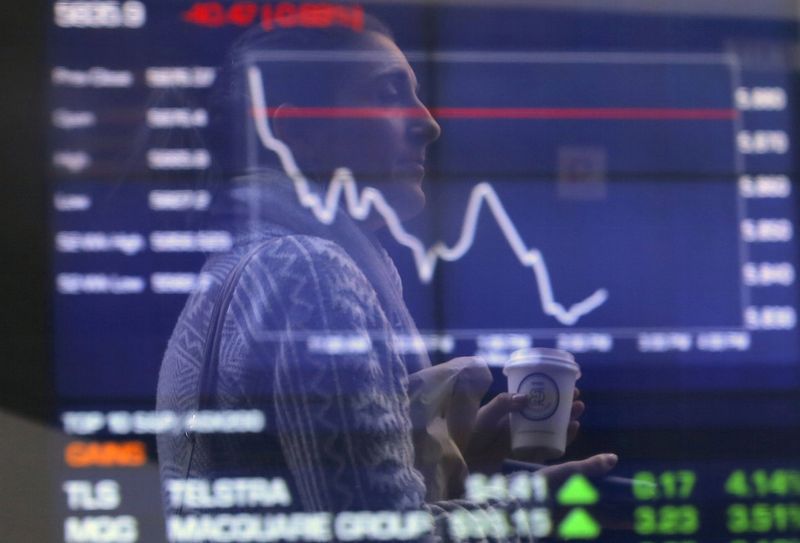 &copy; Reuters Australia stocks higher at close of trade; S&amp;P/ASX 200 up 0.01%