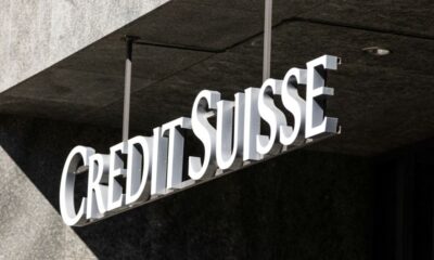 © Reuters. A view shows the logo of Credit Suisse on a building near the Hallenstadion where Credit Suisse Annual General Meeting took place, two weeks after being bought by rival UBS in a government-brokered rescue, in Zurich, Switzerland, April 4, 2023. REUTERS/Pierre Albouy/File Photo