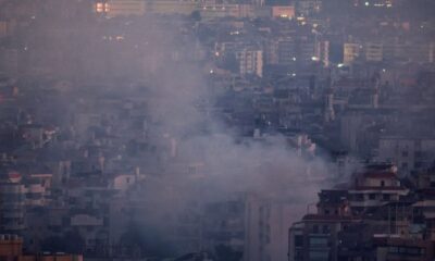 © Reuters. Smoke billows over Beirut's southern suburbs after a strike, amid ongoing hostilities between Hezbollah and Israeli forces, as seen from Sin El Fil, Lebanon, September 29, 2024. REUTERS/Amr Abdallah Dalsh