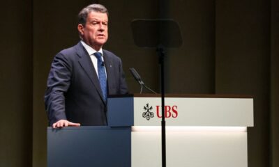 © Reuters. Chairman of UBS Colm Kelleher, Basel, Switzerland, April 24, 2024. REUTERS/Denis Balibouse