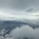 © Reuters. A view of the Tropical Storm Helene from National Oceanic and Atmospheric Administration's (NOAA) airplane, September 25,2024 is seen in this screen grab obtained from social media video. Nick Underwood, NOAA/via REUTERS