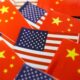 © Reuters. FILE PHOTO: Flags of U.S. and China are seen in this illustration picture taken August 2, 2022. REUTERS/Florence Lo/Illustration/File Photo